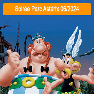 La vidéo de la soirée au Parc Astérix du samedi 8 juin !